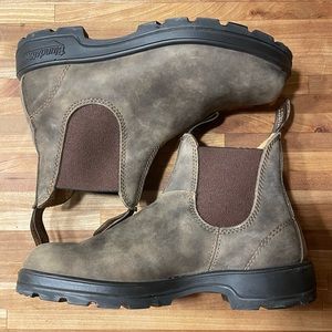 Blundstone 550 Chelsea Boots, Rustic Brown AU4/US7